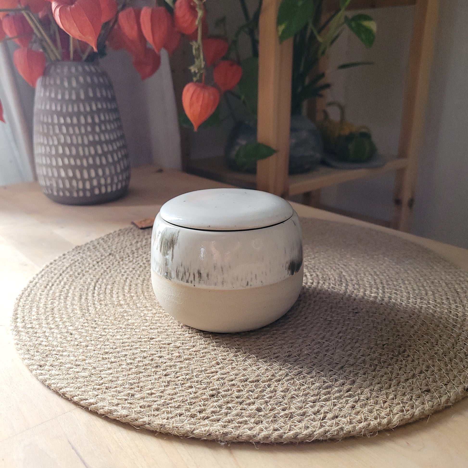 Exquisite French butter dish, hand-crafted from high-quality ceramic, exudes an impeccable elegance and adds a touch of French flair to any table setting.