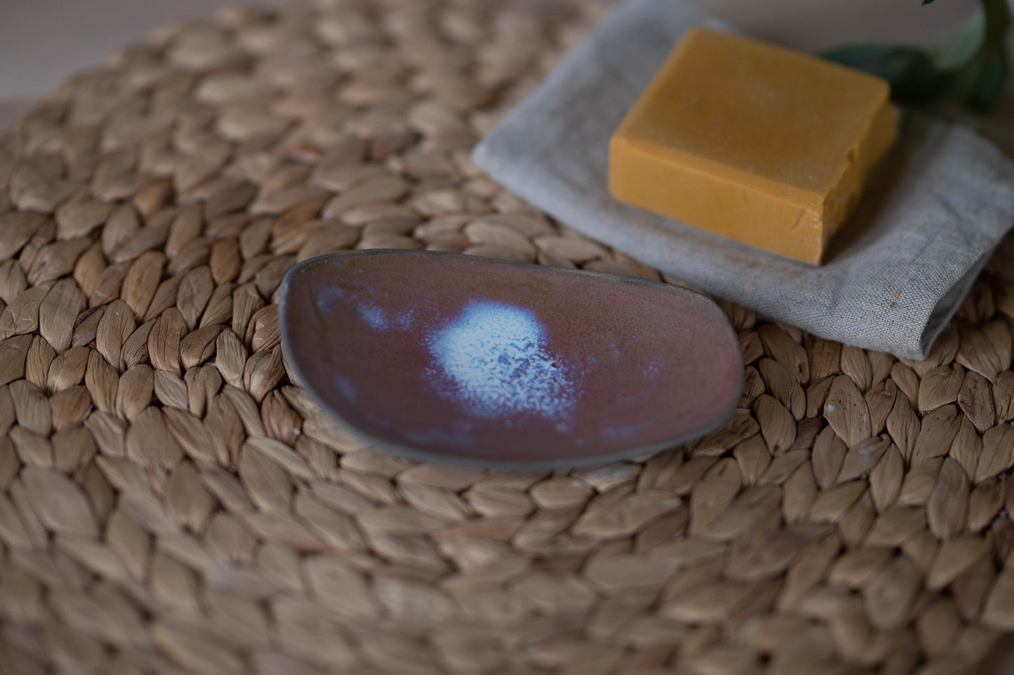 Unique Ceramic Soap Dish | Rustic Design
