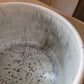 Yarn bowl with glaze imperfections
