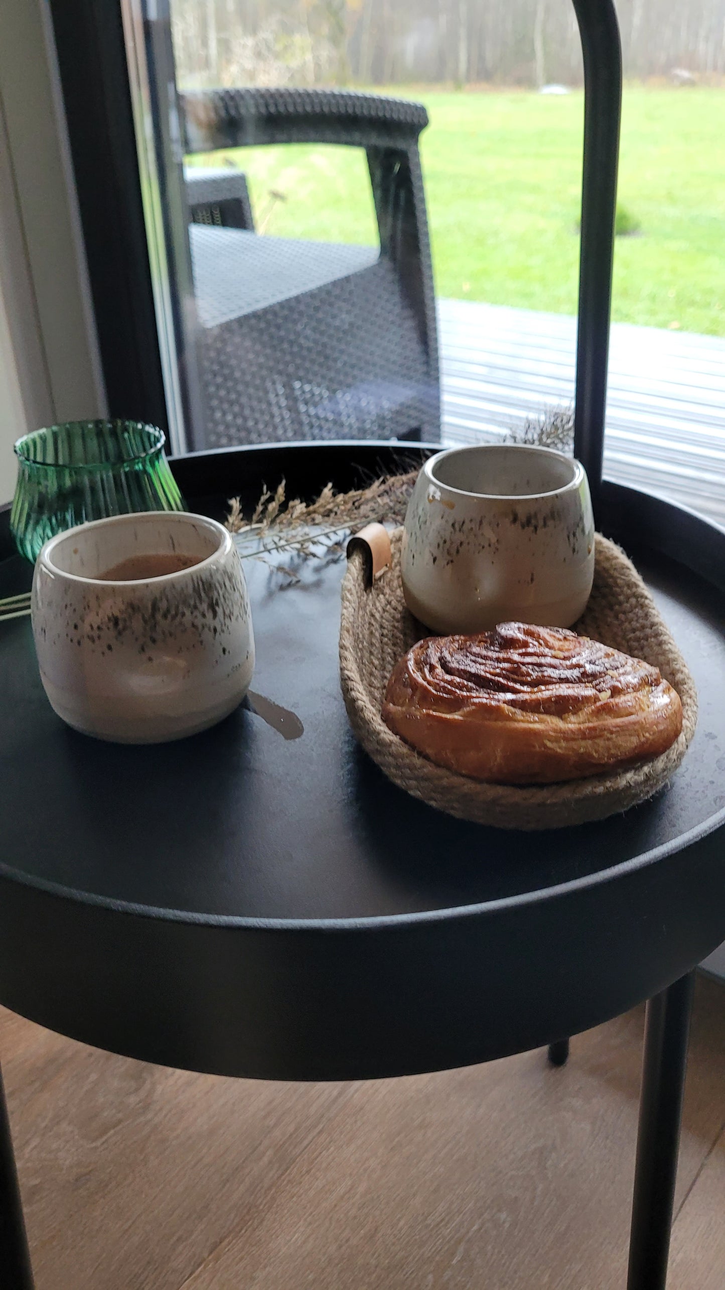 Ceramic espresso mug set of two (holds 230 ml)