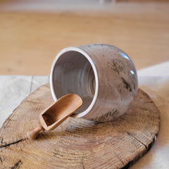 Salt Cellar | Midnight Speckle Stoneware | Handmade