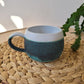 Sea blue coffee mug