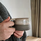 Modern Minimalistic Ceramic Mug – Unique Rustic Style Pottery