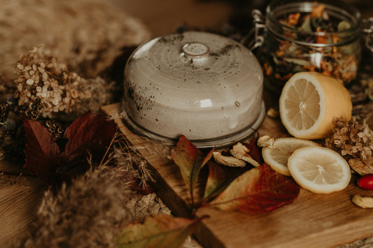 Ceramic butter dish with lid- Made to Order