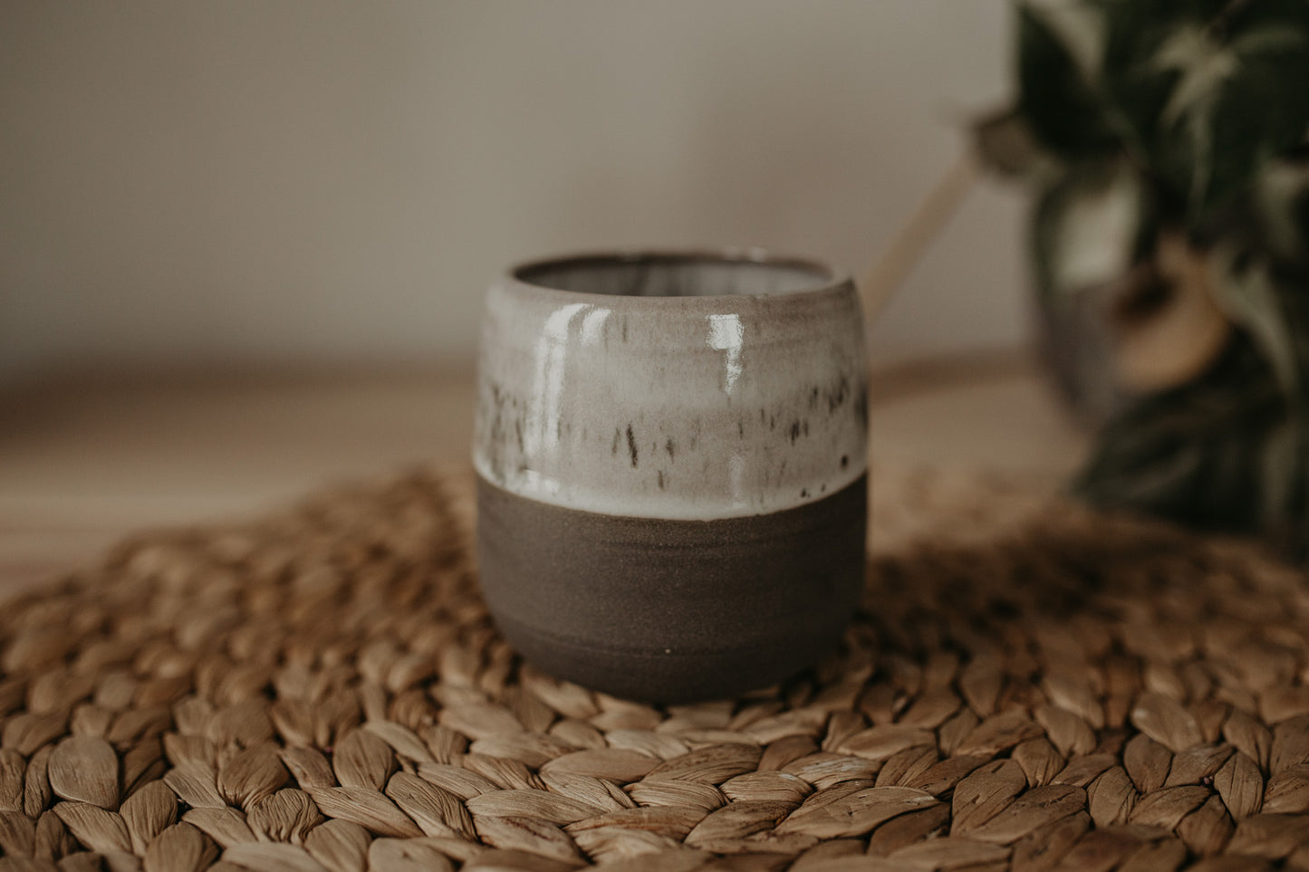 Step up your home decor with our handmade Stoneware Pottery Ceramic Gray Tumbler in Smoked Grey- the perfect unique design for any home. Perfect for any occasion, these one of a kind tumblers make an ideal house warming or drinkware gift.