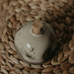 Grey speckled ceramic shaker