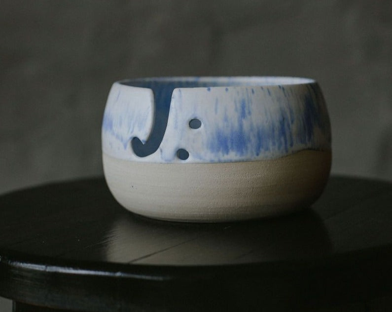 Ceramic yarn bowl